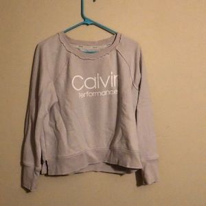 Pink ‘tattered’ sweatshirt